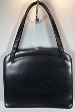 Vintage Bon Gout Black Leather