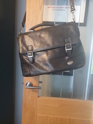 Bon gout leather satchel - leather,